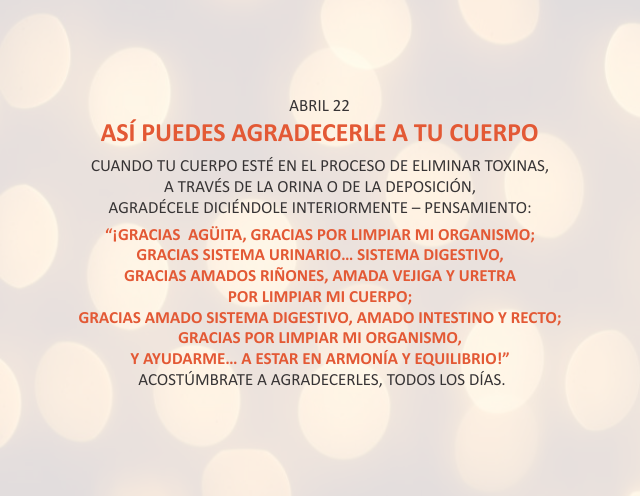 Así puedes agradecerle a tu cuerpo